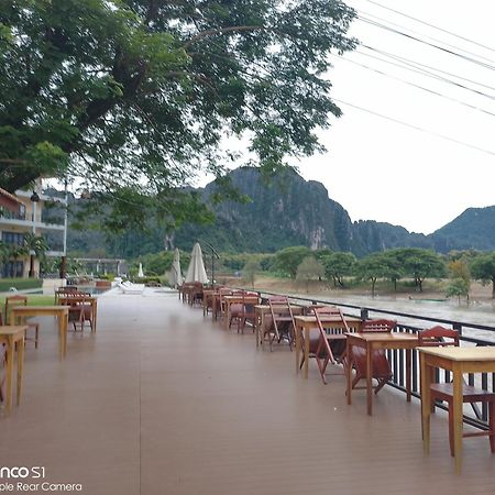โรงแรมเดอะ แกรนด์ ริเวอร์ไซด์ วังเวียง ภายนอก รูปภาพ